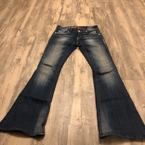 Rock Revival Flare Jeans - Picture 2 of 5